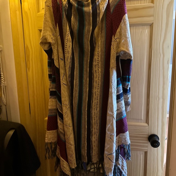 Maurices Multicolor Striped Cardigan - Picture 2 of 3